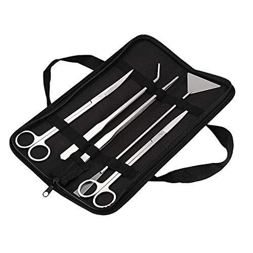 Cimoto 5Pcs/Set for Fresh nd Marine quarium Live Plants Grass Scissor Tweezers Shovel Kit quarium Maintenance Tools
