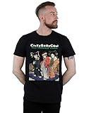 Absolute Cult TLC Men's Crazy Sexy Cool World Tour T-Shirt Black Large
