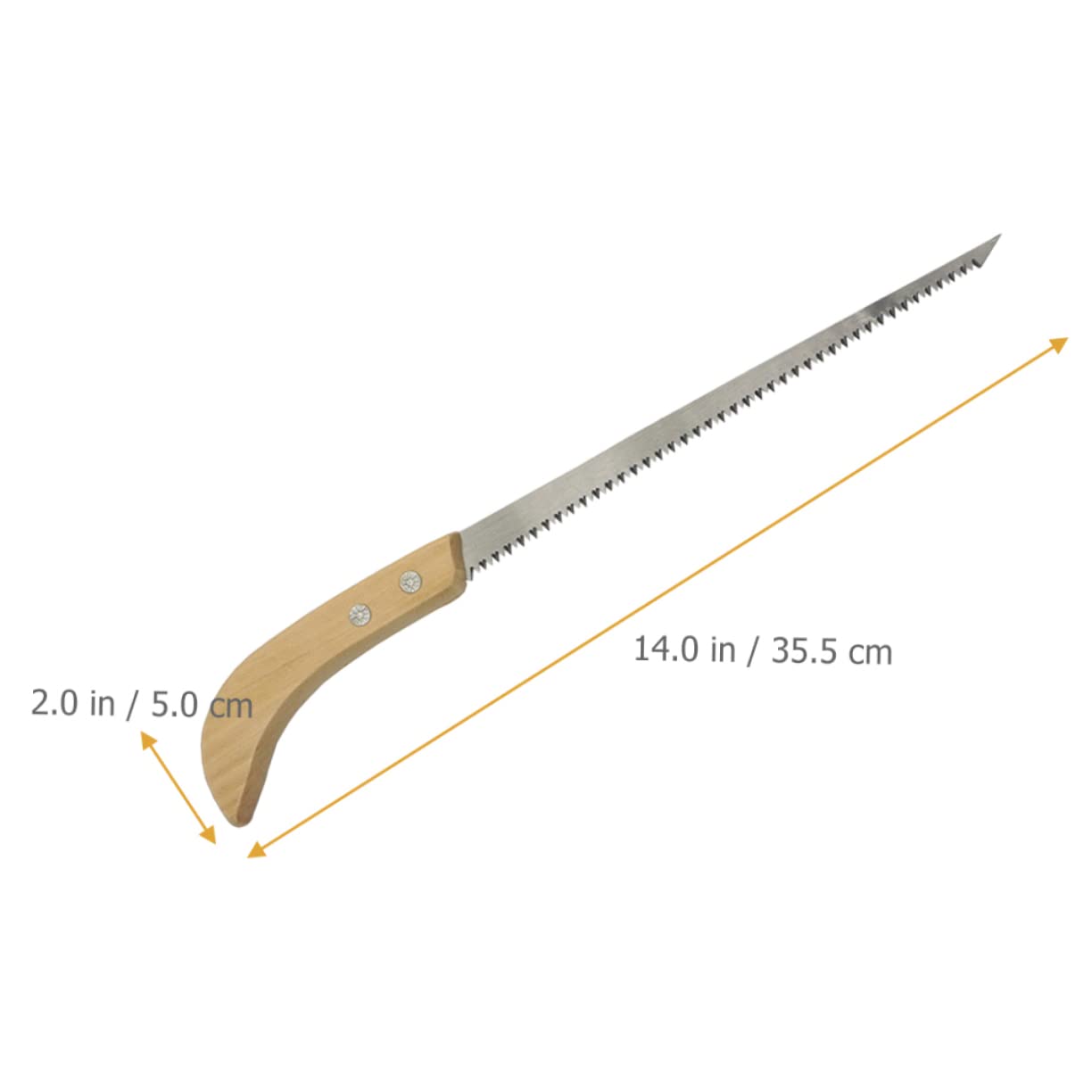 BESTonZON 3 Ensembles Scie À Main De Jardinage Scie De Camping Ergonomique Pour Élagage Coupe Outils Pratiques Pour Jardinage Activités Plein Air 2 Pièces * 3