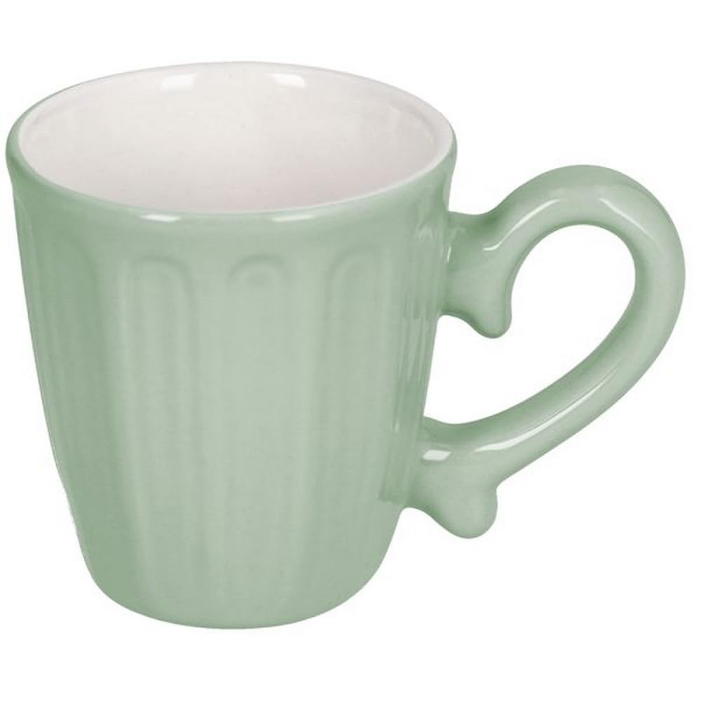Tognana Madrid Camille Verde 100ml Cup – Elegant Porcelain Cup for Espresso & Hot Beverages for Home, Office & Café