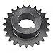 uxcell 23 Tooth Roller Sprocket B Type, 25 Chain, Single Strand 1/4