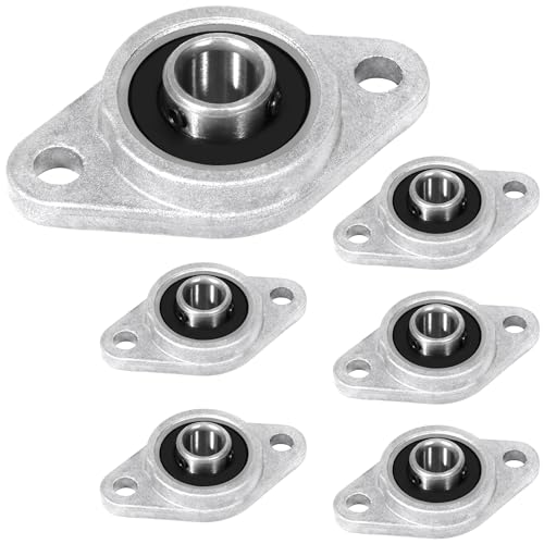 2Pcs Cuscinetto a Blocchetto di Cuscino Rhombic Flangia Cuscinetti