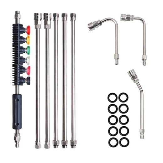 Hourleey 9 Pack Pressure Washer Wand Set