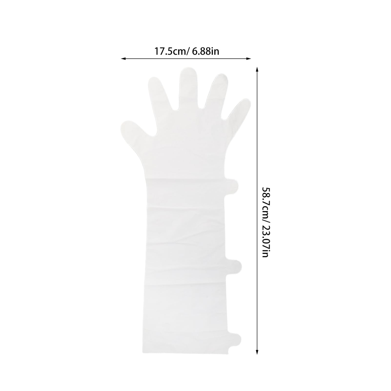 FOMIYES 10Pairs Hydrating Hand Extra Long Touchscreen Gloves for DIY Moisturizing Treatments at Salon for and Hand Care