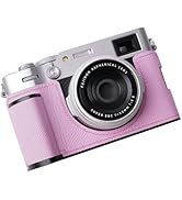 Amazon.com : Iborrys Camera Genuine Leather Half Case ，Compatible