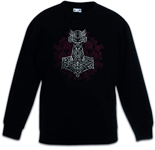 Pullover Urban Backwoods Thors Hammer noir, cadeau idéal pour anniversaire enfant