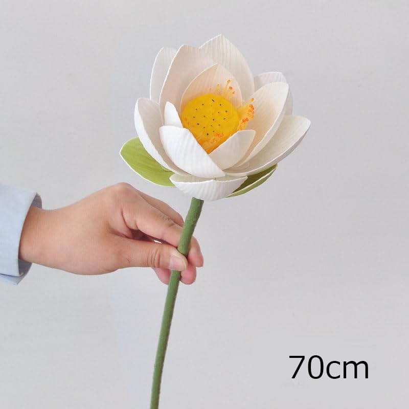 特選仏花 蓮の花　（清らかな心） 大　一対　造花無し　　 プリザーブドフラワー 仏花 プリザーブドフラワー 蓮 一対 自然素材のみ 大きめ 特選仏花