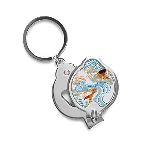 Poisson d'eau peinture japonaise coupe-ongles compact pour un soin quotidien précis