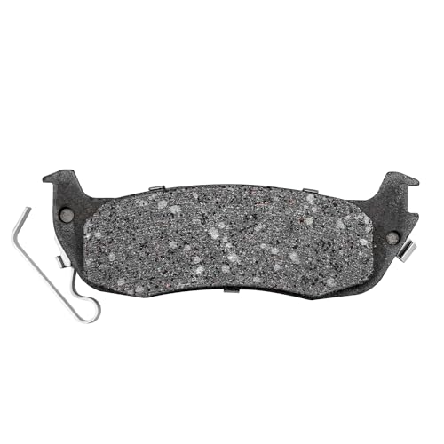 Image of Detroit Axle - Rear Brake Pads for 2005-2015 Nissan Armada 2004-2015 TITAN 2004 Pathfinder Armada 2004-2010 Infiniti QX56, Ceramic Brake Pads Replacement