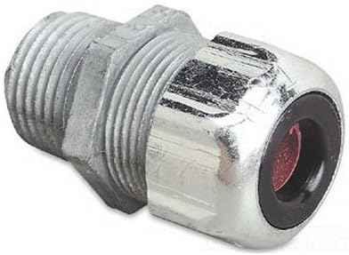 Thomas & Betts 2546 Straight Liquidtight Strain Relief Cord Connector 1 Inch 0.75-0.875 Inch