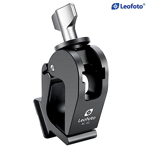 Soporte Leofoto BC-02 para prismáticos con anclaje Arca y rosca de trípode 5
