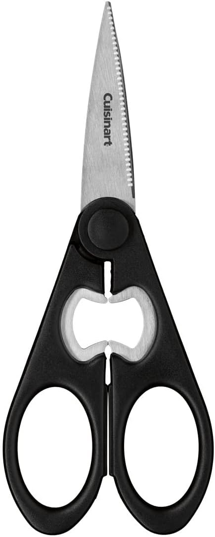 8-Inch Cuisinart Kitchen Scissors – Black Durable Shears for Cooking 8-Inch Cuisinart Kitchen Scissors – Black Durable Shears for Cooking