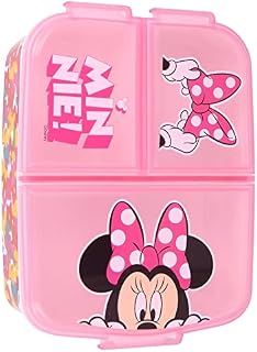 Minnie and Friends Sandwich Lunch Snack Box Multi Compartment Kids Children School