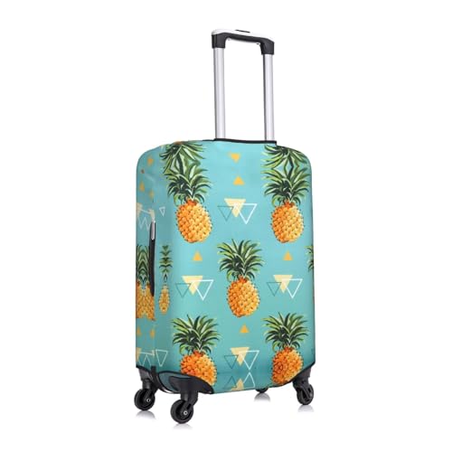 Tropical Fruit Pineapple Print Luggage Suitcase Cover Protector Luggage Washable Covers With Concealed Zipper3