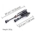 Zeadio Bípode Ajustable Extensible (15 a 23 cm / 6 a 9...