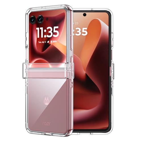 FDHYFGDY Coque pour Motorola Razr 60 Ultra Étui de Protection Transparent, Coque Rigide en PC Ultra-Mince et résistante aux Rayures Case pour Motorola Razr 60 Ultra