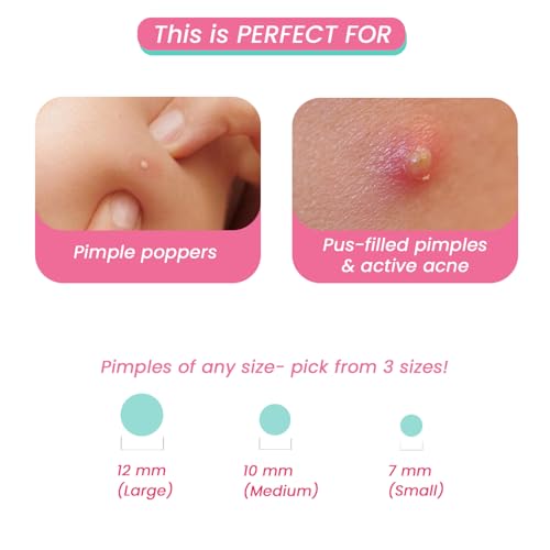 Image of Urban Yog Pimple Patches - 12 Dots | Hydrocolloid and Salicylic Acid Patches in 3 Sizes | Absorbs Oil & Prevents Scarring | Acne Patches for Face | Clear Skin Pimple Patch | All Skin Types