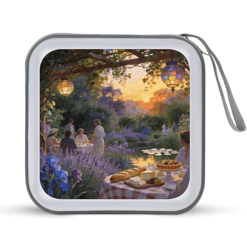 Funda para CD resistente al polvo con almacenamiento grande hog 2