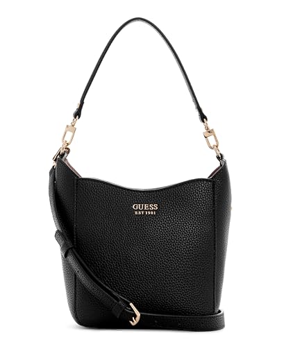 Sac seau GUESS Brenton résout le manque de place avec son format compact noir