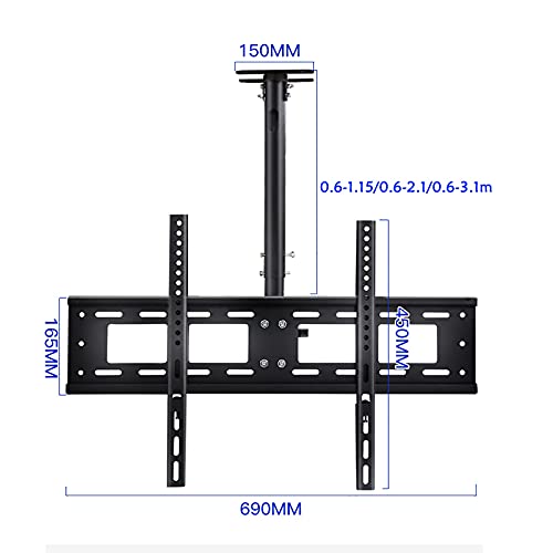 Support TV à hauteur réglable pour éliminer les reflets LCD - 2