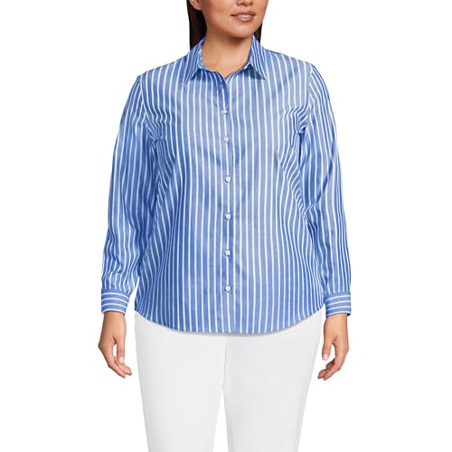 Image of Lands' End Women's Pinwale Cord Long Sleeve Shirt