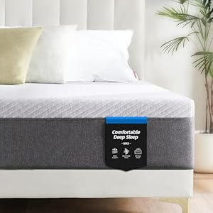 NOFFA 160 * 200cm Mattress, EU King Size Memory Foam Mattresses, Medium Soft Orthopedic Mattress (160x200x20cm)