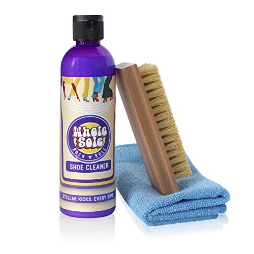Whole Sole Rock ‘N’ Roll Gel-Based Shoe Cleaner – 8oz Complete Shoe Cleaning