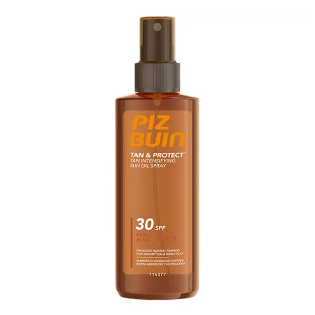 PIZ BUIN Tan & Protect – Tan Accelerating Oil Spray SPF 30 – 150 ml (Packaging May Vary)