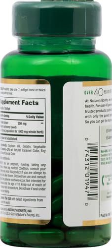 Nature'S Bounty 1947 Milk Thistle, Herbal Health Supplement thumb #2