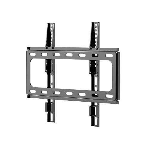 EKSIL Uchwyt ścienny do telewizora do większości płaskich/zakrzywionych telewizorów 101.6 cm-203.2 cm z maks. VESA 400 x 400 mm do 49.9 kg oszczędzający miejsce uniwersalny uchwyt TV