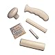 Homecraft Kings Standard Built-Up Handle, Mushroom Handle (Eligible for VAT Relief in the UK) Adaptive Dining Utensil, Aid for Elderly, Disabled, Make Eating Meals Simpler, Independent Self-Feeding