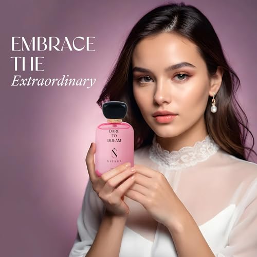 Image of NISARA Dare To Dream Perfume For Women 50 Ml|Girl Long Lasting Eau De Parfum|Edp Scent Spray|Fruity Floral Fragrance|With Jasmine,Musk,Vanilla & Amber Notes|Edp Women|Premium Perfume|Perfect Gift