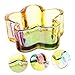 NOLITOY Crystal Nail Cup for Manicure Tools Nail Art Accessories Soak off Bowl