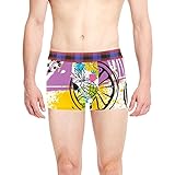 VBFOFBV Herren-Boxershorts, feuchtigkeitsableitende Unterwäsche für Männer,Ananas Erdbeer Zitrone Tropenfrüchte