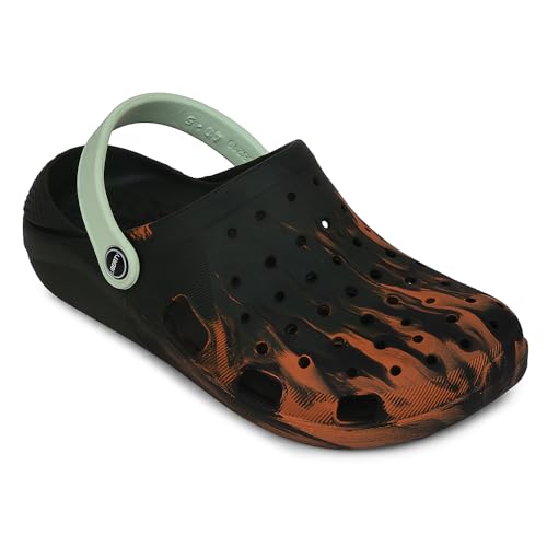 Image of Liberty A-HA LPMXT-961E Casual Clog for Men | Slip-On Slingback Clogs for Walking & Outdoor Use | Solid Pattern, Trendy Stylish Fashionable Sandals with Comfortable and Lightweight Home Footwear