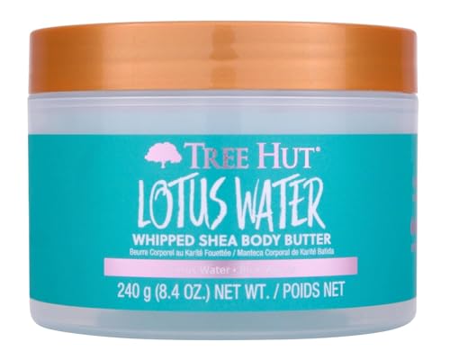 Tree Hut Lotus Water Whipped Shea Body Butter, 8.4 oz