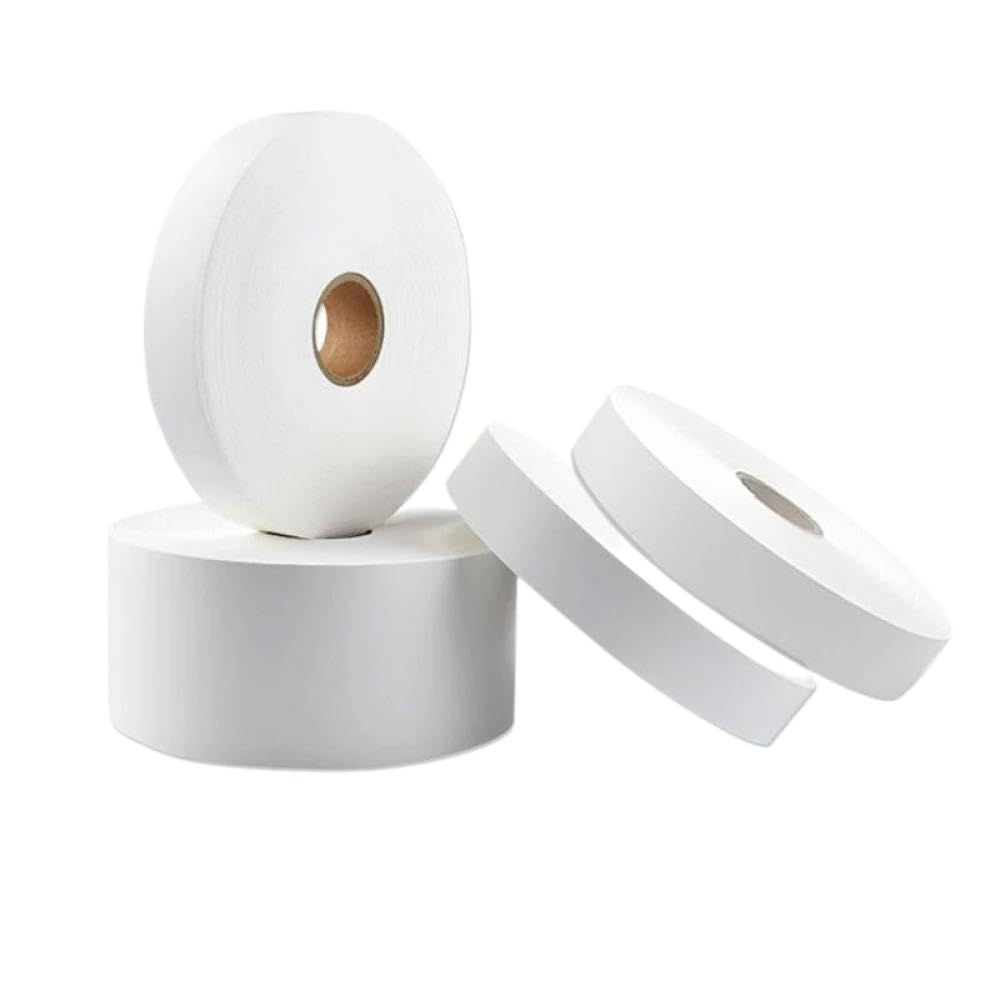 15mm 20 30 40 50 60 70 80 90 110 mm 200m etichette di nylon per la cura 'abbigliamento compatibili con vari tessuti(Wash Nylon 100mm-200)