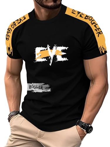 Image of Noble Monk Men's Round Neck Half Sleeves T-Shirt