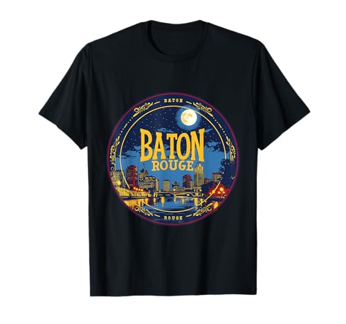 Baton Rouge Louisiana LA Vacation Squad Group Cajun Pride T-Shirt
