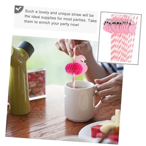 25 pitillos de papel flamenco decorativos miniatura 5