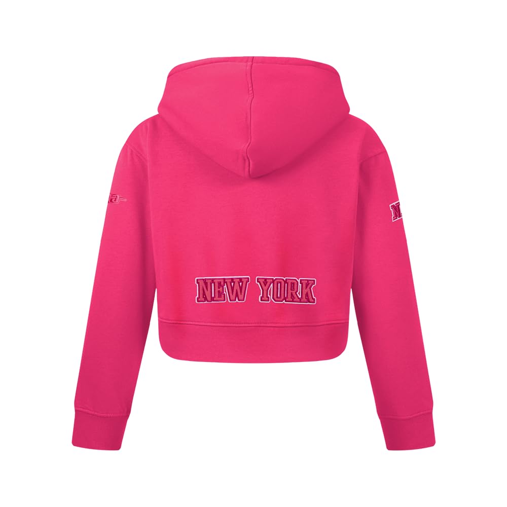 Pro Standard NBA Classic Triple Pink Bg Fleece Po Hoodie Sudadera con Capucha, Morado-Beetroot Purple, S para Niñas