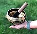 Large Tibetan Singing bowl Set - Bronze Style - Easy To Play - 5