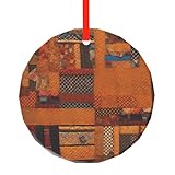 Verre de qualité supérieure avec une sensation de luxe : sentez la différence d'une décoration de Noël en tissu africain de qualité. Le poids substantiel et le toucher lisse et frais du verre offrent une expérience sensorielle luxueuse qui améliore la joie de décorer votre arbre.