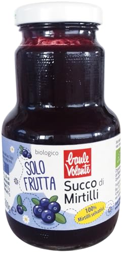 Succo puro di mirtilli selvatici