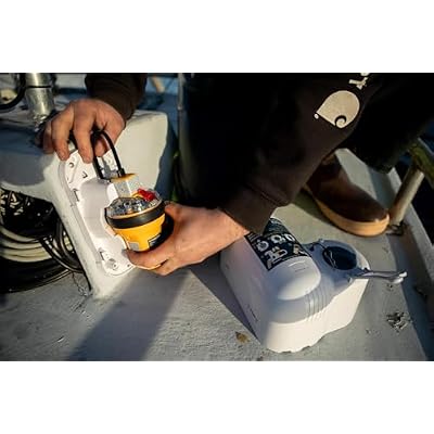 Ocean Signal rescueME EPIRB2 Pro - Radiobaliza de Emergencia con GPS, AIS y RLS, Activacion Automatica, Soporte de Liberacion Hidrostatica, Sin Suscripcion, Homologada para Navegacion de Altura