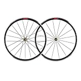 zyy 700C Rennrad Radset Rennrad Hohlkammer C/V Bremse Kohlefaser Nabe Vorne 2 Hinten 5 Lager 30mm QR Passend für 8/9/10/11 Gang Kassette (Color : Gold)