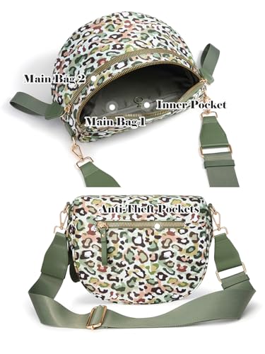 Image of Black and White Checkered Crossbody Bag Bum Bag for Women,Spacious Checkered Purse Fanny Packs Belt Bag