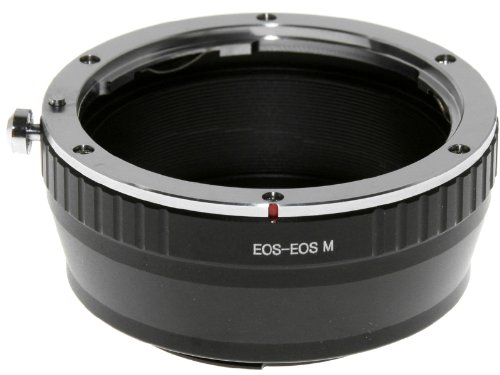Adapter pour monter objectifs EOS sur corps EOS M Mirrorless. Adaptateur.