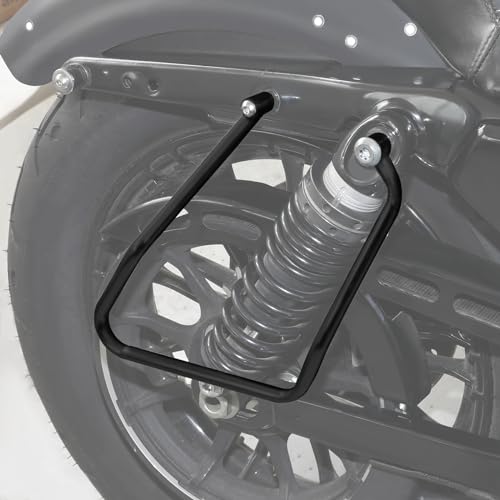 Soportes para alforjas TCMT compatibles con Harley Sportster XL 883 y 1200 (2004-2014) miniatura 4