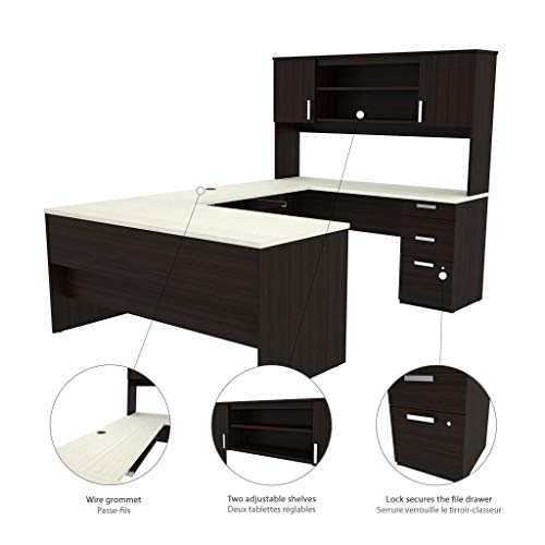 Bestar 52850-31 Ridgeley Executive Computer Desk thumb #4